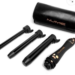 NuMe Black and Gold Curling Wand new.